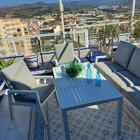 Ferienwohnung Spectacular Views Penthouse In 1St Line Beach Torrox Exterior foto