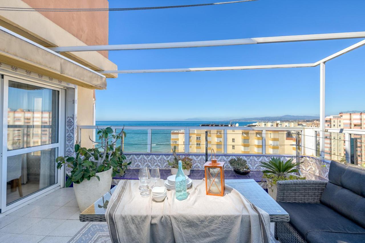 Ferienwohnung Spectacular Views Penthouse In 1St Line Beach Torrox Exterior foto