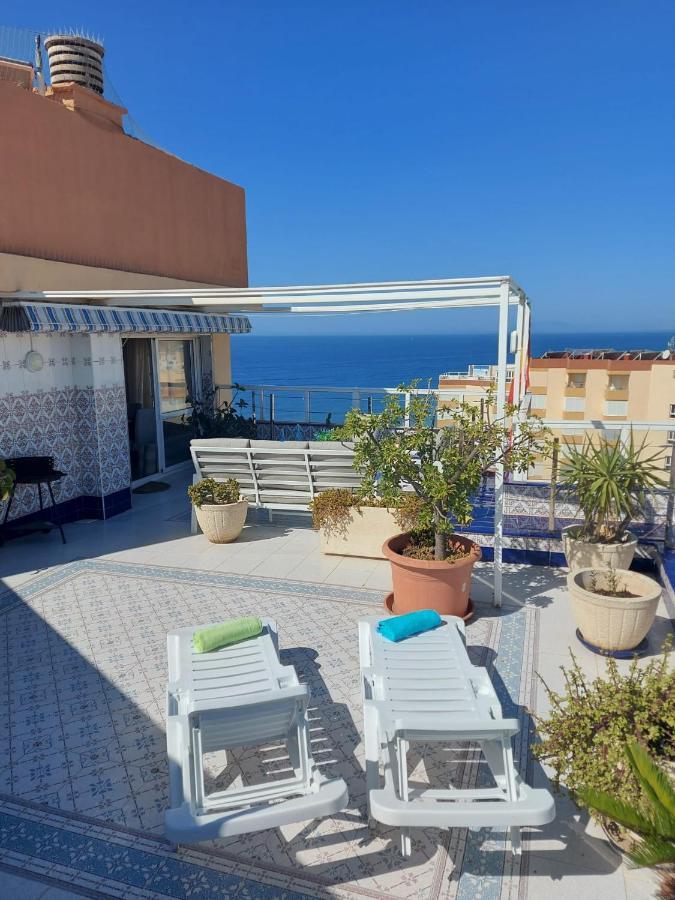 Ferienwohnung Spectacular Views Penthouse In 1St Line Beach Torrox Exterior foto